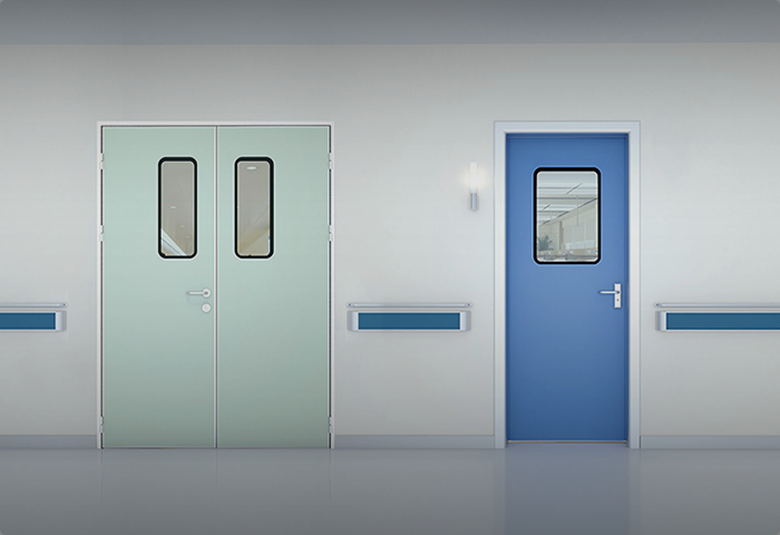 Cleanroomdeur en raam