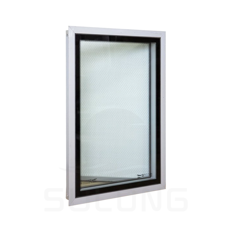 Opgeklemd cleanroomraam van geïsoleerd glas